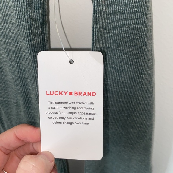 Lucky Brand Lace Detail Top - Picture 3 of 5